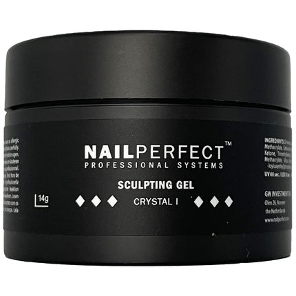 NailPerfect Sculpting Gel Crystal I, 14g