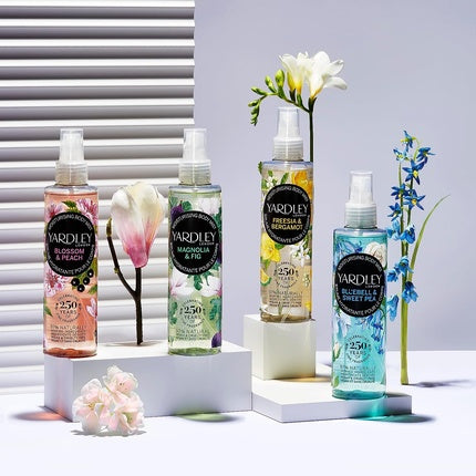 Apă de corp, Yardley London, Cherry Blossom și Piersică, 200ml