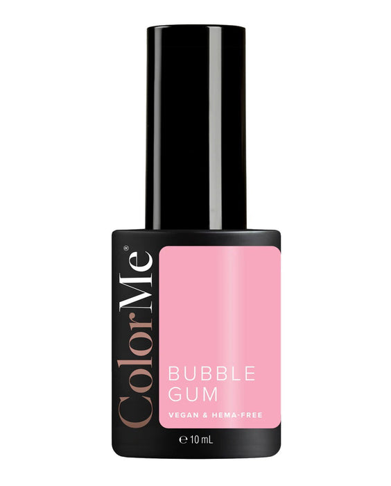 Ojă semipermanentă ColorMe Cosmetics Bubble Gum, gel, nuanța roz, fără HEMA, 10 ml
