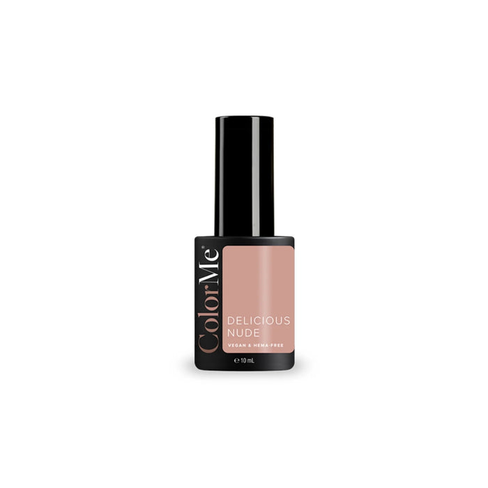 Ojă semipermanentă ColorMe Cosmetics Delicious Nude, nuanță nude, 10 ml