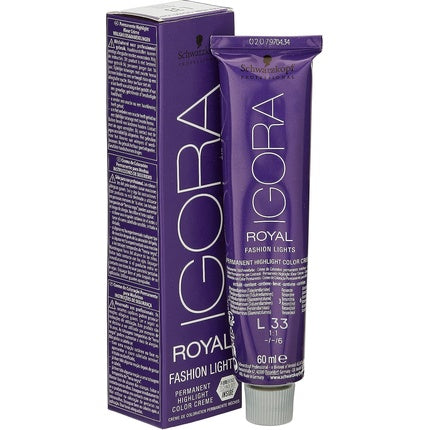Cremă permanentă pentru evidențiere, Schwarzkopf Igora Royal Fashion Lights, 60ml
