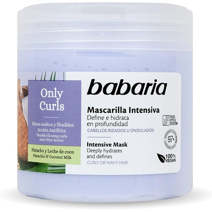 Masca par, Babaria, Only Curls, 400ml
