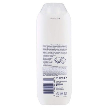 Șampon, Dimension, Coconut Oil, alb, 250ml