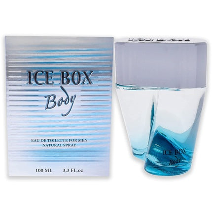 Perfumă bărbați New Brand Ice Box Body, EDT Spray, 100 ml