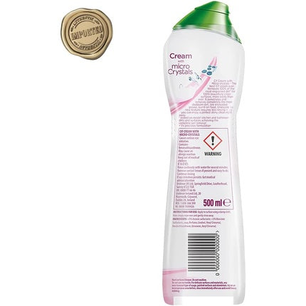 Cremă curățare Cif Pink Flower 500ml, alb