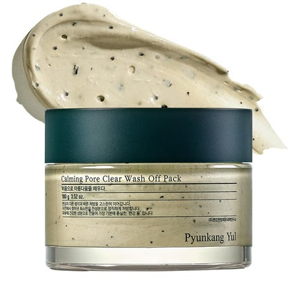Pyunkang Yul Calming Pore Clear Wash Off Mask, 100ml, verde