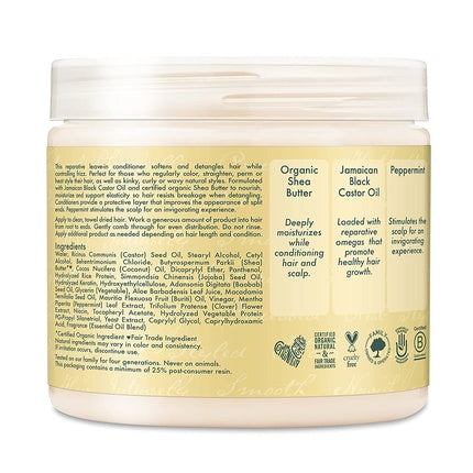 Condiționator de păr Shea Moisture Jamaican Black Castor Oil, 15oz