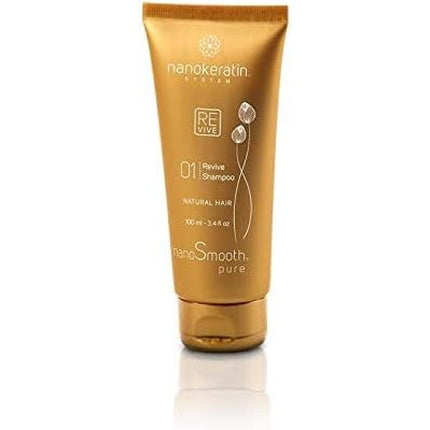 Șampon Nanokeratin Nanosmooth Pure Revive, 100ml, aurie