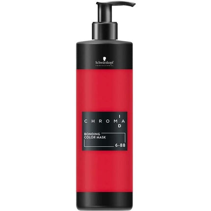 Mască pentru păr, Schwarzkopf Chroma ID Red Bonding Color Mask, Roșu, 280ml
