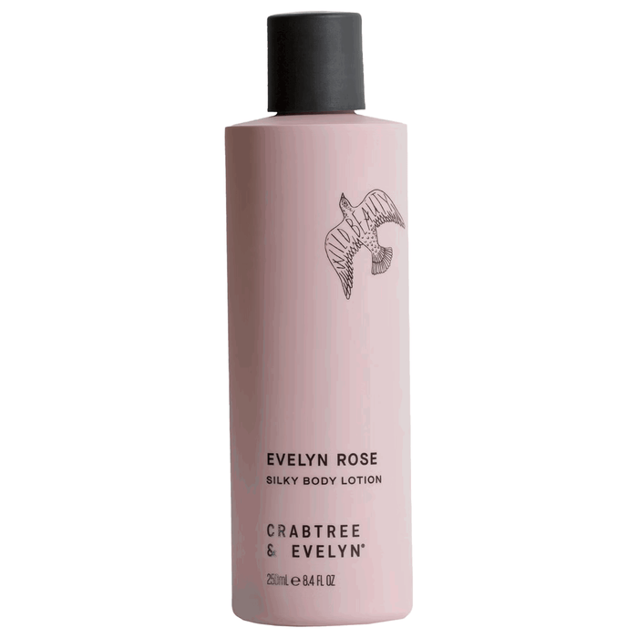 Loțiune de corp Crabtree & Evelyn Evelyn Rose, cu textură mătăsoasă, 250 ml