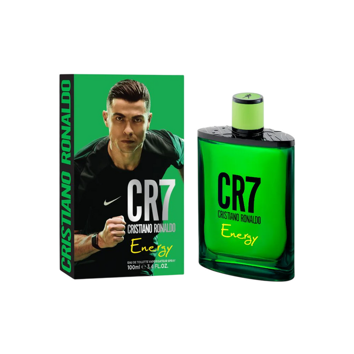 Apă de toaletă Cristiano Ronaldo CR7 Energy, pentru bărbați, 100 ml