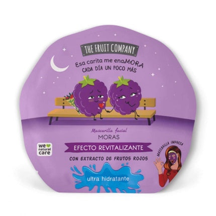 Mască facială purificatoare cu fructe de pădure, The Fruit Company, 25ml