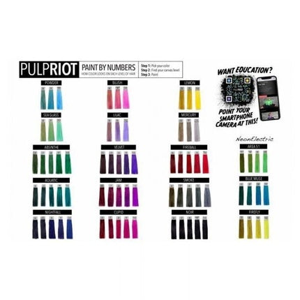 Vopsea de păr Pulp Riot, Multicolor, Semi-permanent