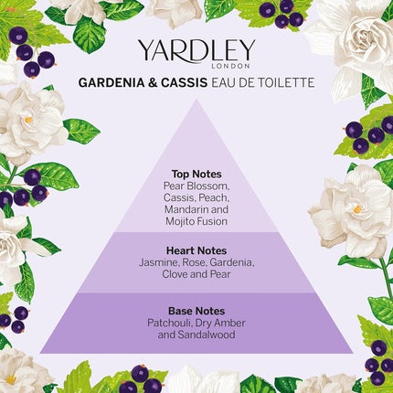 Yardley London Gardenia & Cassis EDT 125ml Parfum pentru Femei