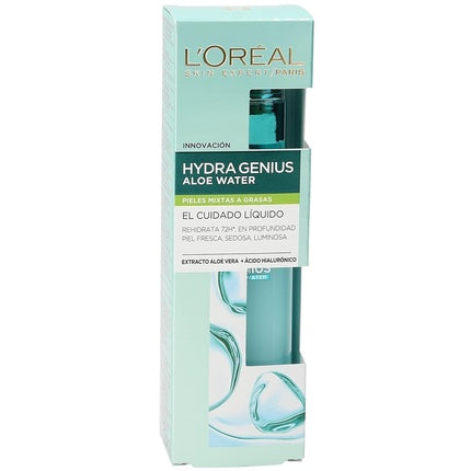 Serum Hidratant L'Oréal Paris Hydra Genius Aloe Water pentru Piele Combinată și Grasă