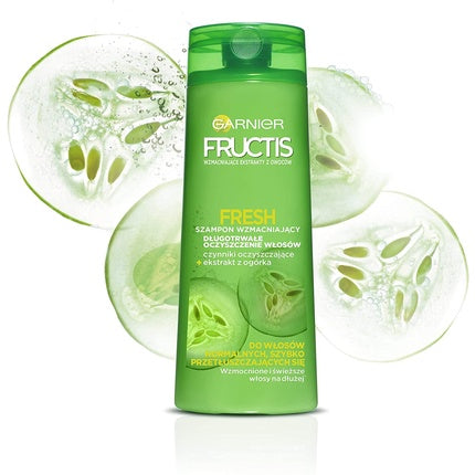 Șampon păr normal și gras Garnier Fructis Fresh, 400ml