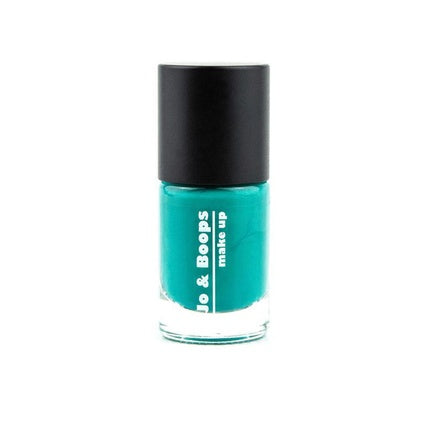 Esmeu pentru unghii Jo&Boops No28, culoare verde turcoaz, capac negru