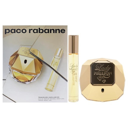 Set cadou parfum Paco Rabanne Lady Million, 2 piese