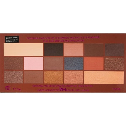 Paletă Farduri, Revolution Beauty, Salted Caramel, 14 nuanțe