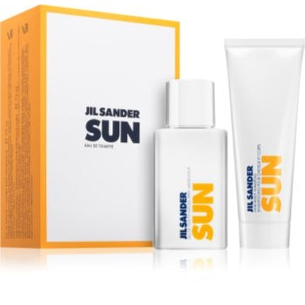 Set Cadou Parfum Jil Sander Sun Eau de Toilette și Gel de Duș 75 ml pentru femei