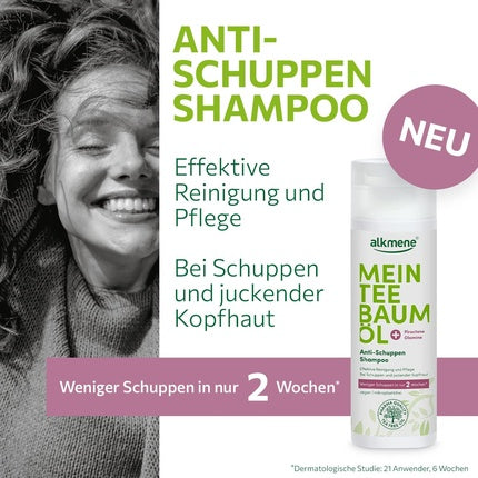 Șampon Anti-Mătreață Alkmene Ulei de Ceai, 200ml