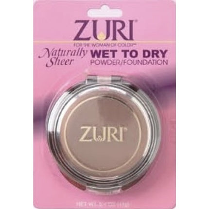 Pudră compactă Zuri, Sahara Sunset, cu efect umed-uscat