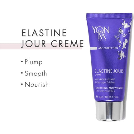 Cremă de zi antiîmbătrânire, Yonka Paris, Elastine Jour, 50 ml