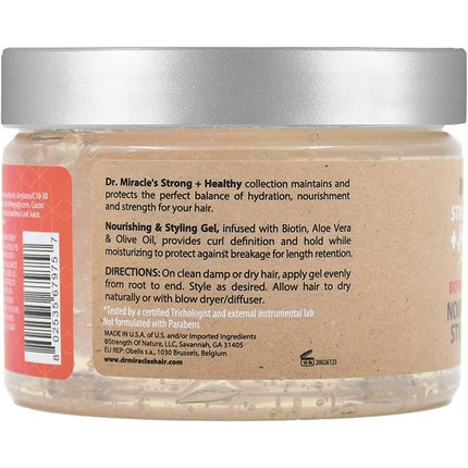 Gel de păr, Dr. Miracle's, Strong & Healthy, 340g