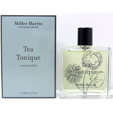 Eau de Parfum Miller Harris Tea Tonique, 100ml, flacon transparent cu lichid galben