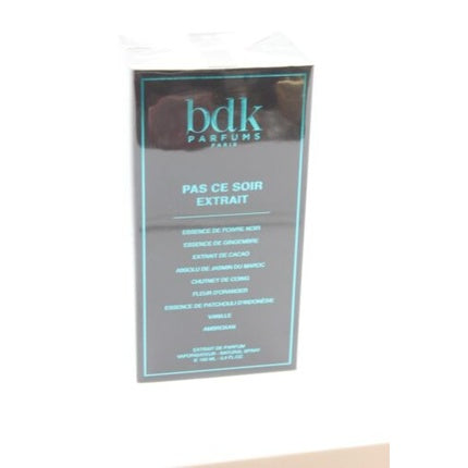 Extrait de Parfum, BDK Parfums, Pas Ce Soir, 100 ml