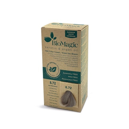 Vopsea păr, Biomagic, Light Beige Blonde, fără amoniac