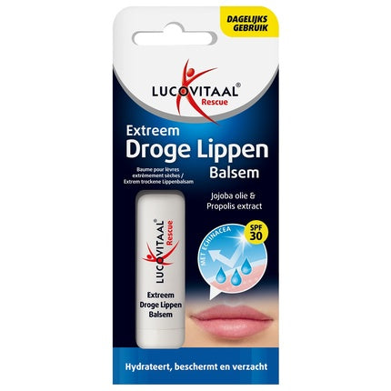 Balsam de buze Lucovitaal Rescue Extreme Dry Lips SPF 30, 20 g