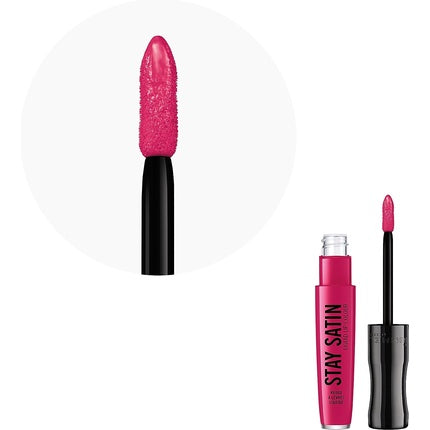 Ruj lichid, Rimmel, Stay Satin No.400 Obsession, 5.5ml