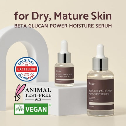 Serum Iunik Beta-Glucan Power Deep Moisture Vegan, 30ml