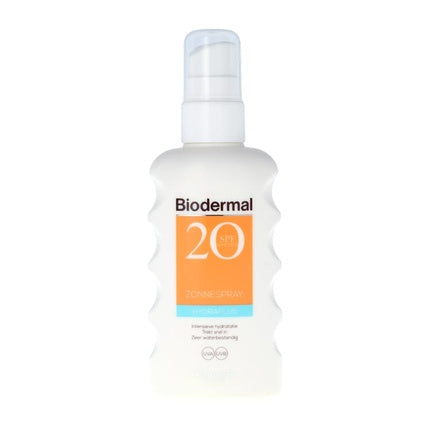 Biodermal Sun Spray Hydra Plus SPF 20, 220g, alb cu portocaliu