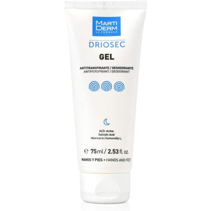 Gel Martiderm Driosec, antiperspirant, 75 ml