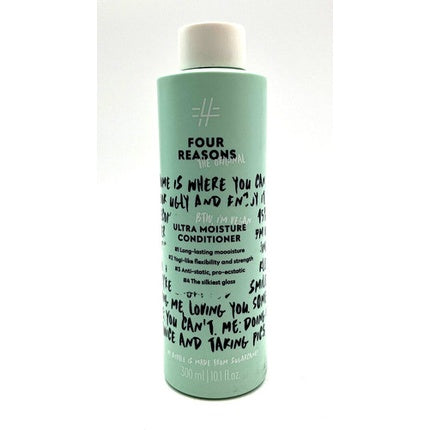 Condiționator pentru păr, Four Reasons, Ultra Moisture Conditioner, 301 ml, culoare verde mentă