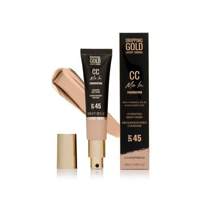 Crema CC Dripping Gold Me In - Fond de ten hidratant cu SPF 45, 32 ml