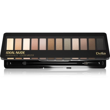 Paletă farduri pleoape, Delia Cosmetics, Ideal Nude, 02