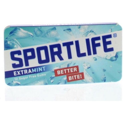 Gumă de mestecat Sportlife Extra Mint, 48 buc