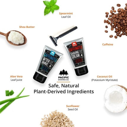 Cremă de Ras, Pacific Shaving Company, Caffeinated, Negru