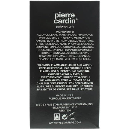 Apa de colonie, Pierre Cardin, EDC, 80ml