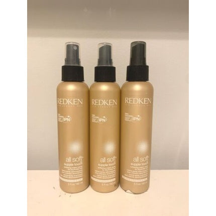 Spray de păr Redken All Soft Supple Touch, 150 ml, auriu