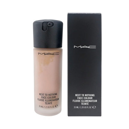 MAC Next To Nothing Face Colour Medium Plus, Foundation 35 ml, Culoare Bej