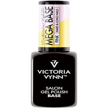 Gel Polish Victoria Vynn Hardi Mega Base UV LED Hybrid, Pink Yellow, 8ml