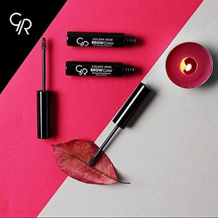Mască pentru sprâncene Golden Rose Tinting Eyebrow Mascara 006 Dark Brown, 10ml