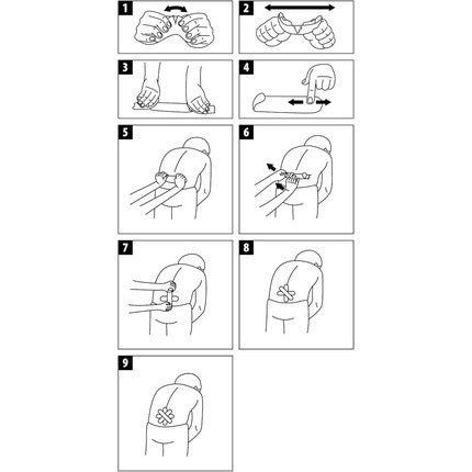 Bandă Kinesiologică, Xq Max, albastru