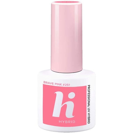 Gel Polish Hi Hybrid 251 Brave Pink, 5ml