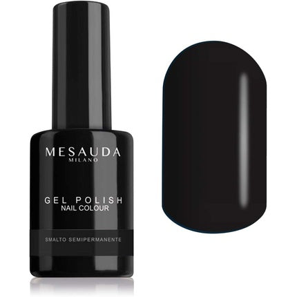 Mesauda Milano Gel Polish, MNP 22 Black Out, 10ml, negru mat