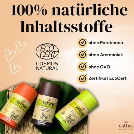 Vopsea Păr Sattva Ayurveda, Henna, Maro Ciocolatiu